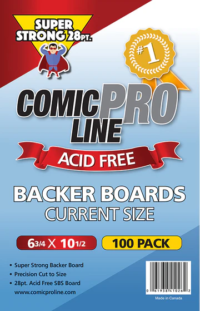 ComicProLine 28PT Current Comic Backing Boards