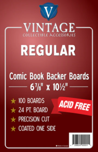 ComicProLine 24pt Regular Comic Backing Boards