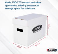 BCW Short Comic Storage Box - Image 2