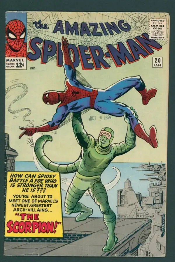 Amazing Spider-Man #020 First appearance of Scorpion