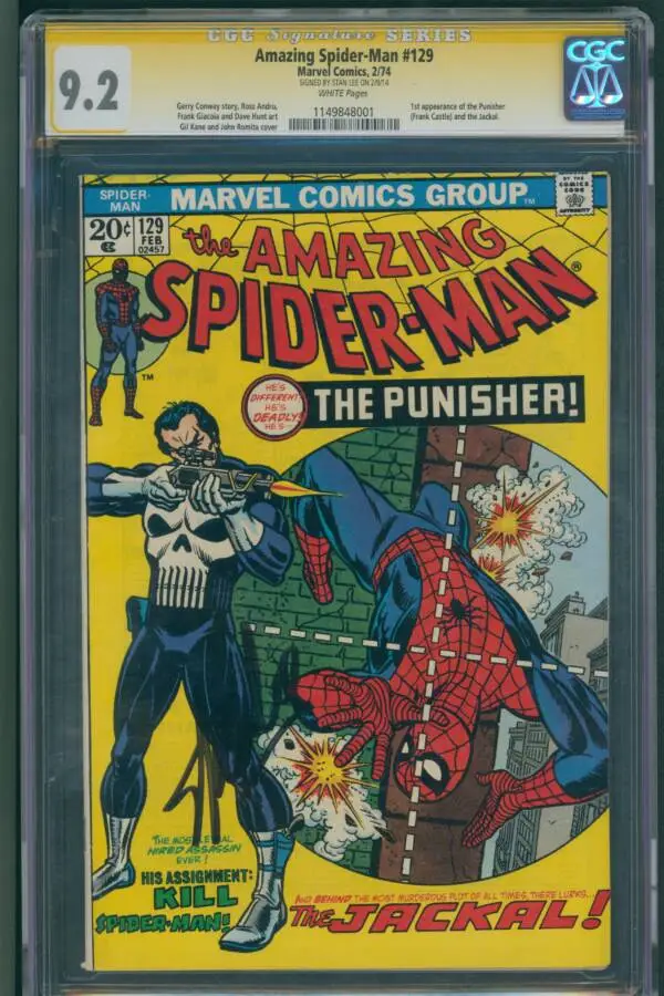 Amazing Spider-Man #129 First appearance of The Punisher