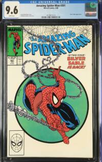 Amazing Spider-Man #301 CGC 9.6 White Pages