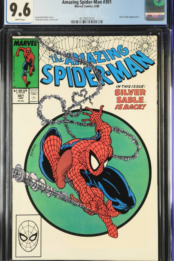Amazing Spider-Man #301 CGC 9.6 White Pages