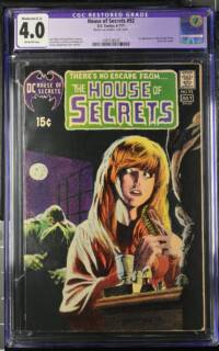 House of Secrets #092 CGC RESTORED GRADE 4.0 C-3 Moderate